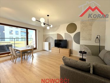 Na wynajem nowoczesne 2-pokojowe mieszkanie 46 m² z loggią mieszkanie Warszawa, Bielany, Tomasza Nocznickiego