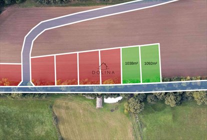 Działka pod dom w Słuszewie 1071 m2 media plan! działka Słuszewo
