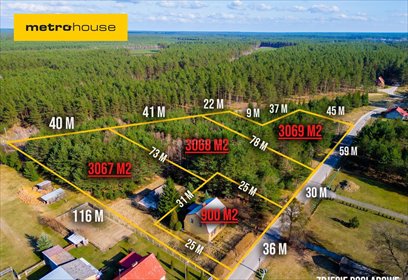 działka na sprzedaż 10100m2 działka Wojtal, Leśna
