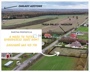 działka na sprzedaż 1500m2 działka Wojszyn