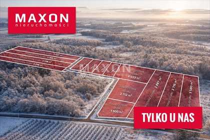 działka na sprzedaż 1500m2 działka Dąbrówka