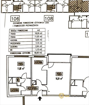 mieszkanie na sprzedaż 50m2 mieszkanie Wrocław, Nowy Dwór, Rogowska