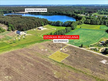 Mierzyn | jezioro - Puszcza Notecka – 1139 m² z WZ działka Mierzyn