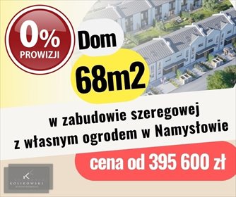 dom na sprzedaż Namysłów osiedle domów 68 m2