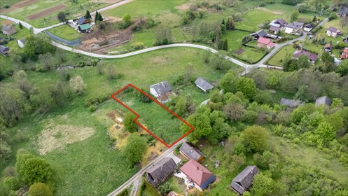Działka 1400 m² w Laskówce – cicha okolica, media, dojazd działka Laskówka