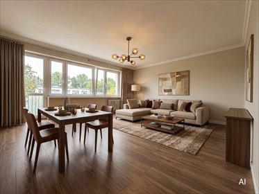 Rozkładowe 60,82 m² w Pabianicach, blisko Łodzi mieszkanie Pabianice, Tkacka