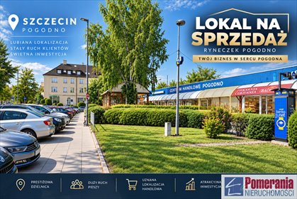 Na sprzedaż lokal handlowo-usługowy 42 m² w Szczecinie lokal użytkowy Szczecin, Pogodno