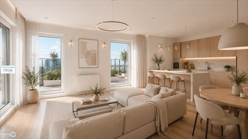Nowoczesny 2-pokojowy apartament z 100 m² tarasem w Kielcach mieszkanie Kielce, Kielce, Centrum