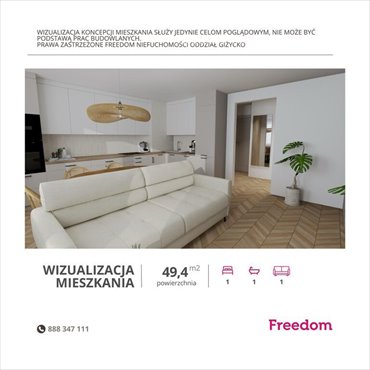 mieszkanie na sprzedaż 49m2 mieszkanie Giżycko, Kombatantów