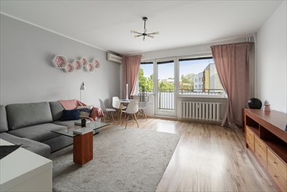 Przestronne 3-pokojowe mieszkanie 68m² z balkonem mieszkanie Warszawa, Praga-Południe, Tadeusza Manteuffla