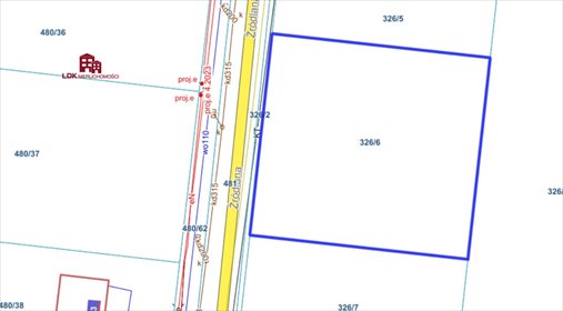 działka na sprzedaż 1060m2 działka Przytok