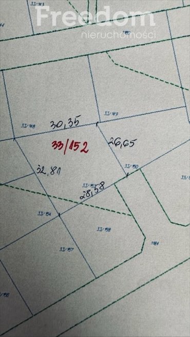 działka na sprzedaż 789m2 działka Słubice, Brzoskwiniowa