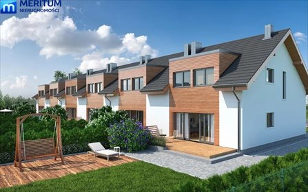Segment środkowy z garażem, 107 m2, deweloperski dom Grodzisk Mazowiecki