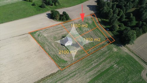 działka na sprzedaż 1650m2 działka Suszki