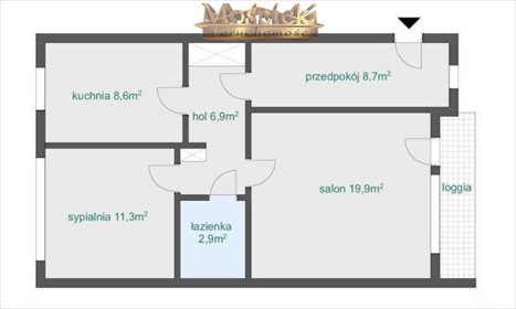 mieszkanie na sprzedaż 59m2 mieszkanie Warszawa, Bemowo, Kazubów