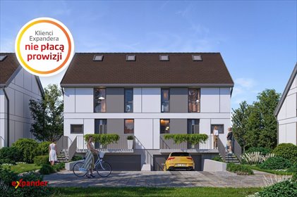 Nowoczesny bliźniak 85 m2 z ogrodem i garażem - Kraków dom Kraków, Nowa Huta, Igołomska