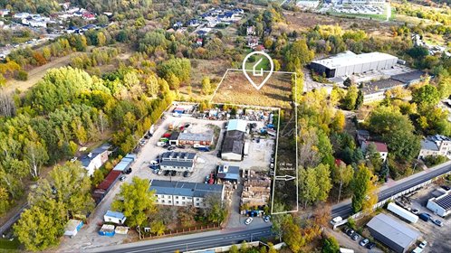 Działka inwestycyjna 6977 m² w Będzinie (możliwość powiększenia) działka Będzin, Warpie, Zagórska