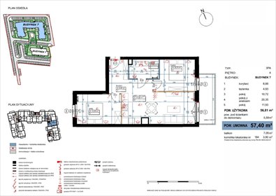 mieszkanie na sprzedaż 57m2 mieszkanie Garby