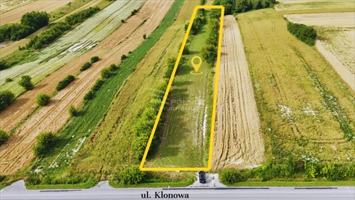 działka na sprzedaż 5484m2 działka Majdan Górny, Klonowa