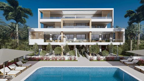 Sprzedam luksusowe mieszkanie 134 m² w Pafos z basenami mieszkanie Jeroskipu, Jeroskipu