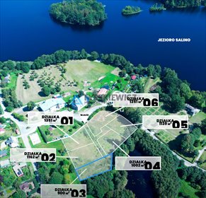 działka na sprzedaż 900m2 działka Salino