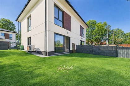 Nowoczesny segment 100 m² z ogrodem i 2 miejscami parkingowymi dom Warszawa, Wawer, Zagórzańska