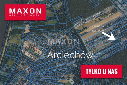 działka na sprzedaż 1000m2 działka Arciechów
