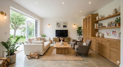 Nowoczesny dom z 2 miejscami postojowymi, blisko natury dom Warszawa, Wawer, Wiązana