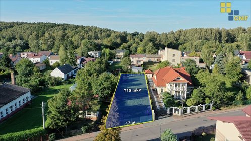 Działka 718 m2 z uzbrojeniem, MPZP, szeroka, pod zabudowę działka Mstów