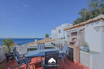 Urokliwy dom z widokiem na morze, taras i apartamentem dom Salobreña, Salobreña