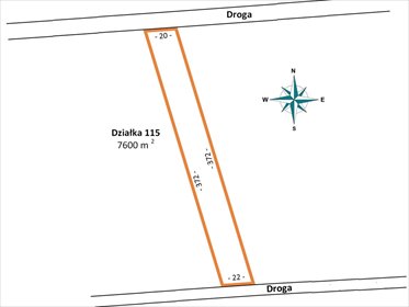 działka na sprzedaż 7600m2 działka Owczary