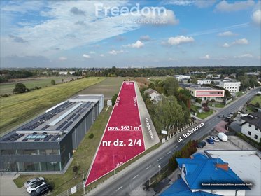 Działka inwestycyjna 5631 m² z dostępem do mediów i MPZP działka Warszawa, Ursynów, Baletowa
