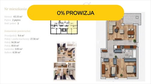 mieszkanie na sprzedaż 65m2 mieszkanie Czarnochowice, Czarnochowice, Czarnochowice, Dębowa