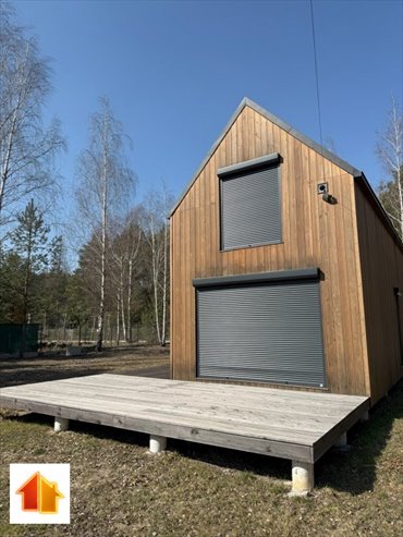 Urokliwy drewniany domek 35 m2 z antresolą, blisko rzeki Bugu dom Wyszków, Radosna