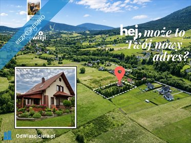 Na sprzedaż dom 140 m² z ogrodem i garażem w Węglówce dom Węglówka