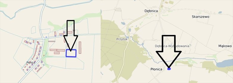 działka na sprzedaż 3819m2 działka Płonica