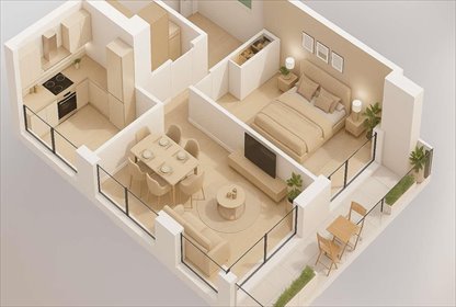 mieszkanie na sprzedaż 48m2 mieszkanie Poznań, Wilda, ul. Kolejowa