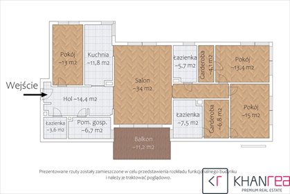 mieszkanie na sprzedaż 149m2 mieszkanie Warszawa, Górska