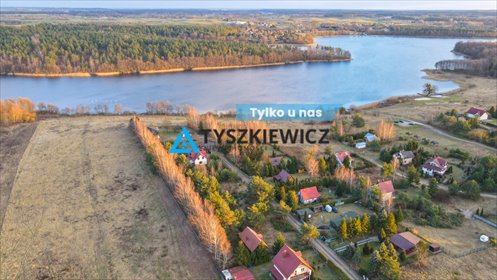 Działka rekreacyjna 1636 m² w Demlinie, ogrodzona, blisko jeziora działka Demlin