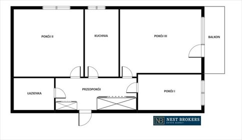 mieszkanie na sprzedaż 53m2 mieszkanie Kraków, Mistrzejowice, Osiedle Kombatantów