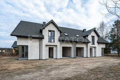 Dom bliźniak 128 m2 w stanie surowym z garażem i ogrzewaniem gazowym dom Głogów Małopolski, Władysława Sikorskiego