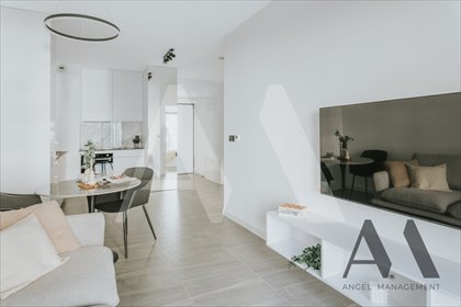 Luksusowy apartament 40 m2 z balkonem w The Upper House mieszkanie Wrocław, Walońska