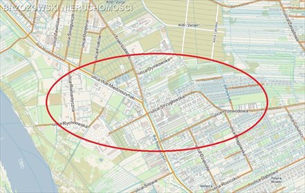 działka na sprzedaż 6371m2 działka Warszawa, Wawer, Zerzeń, Wał Miedzeszyński
