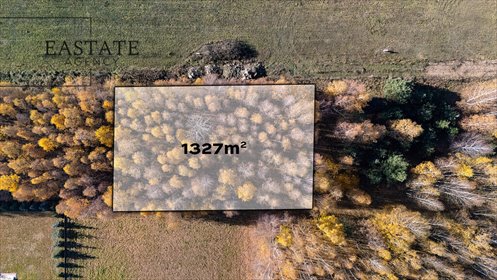 Działka budowlana 1327 m² z mediami, Kaleń Towarzystwo działka Kaleń, Długa