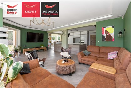 Ekskluzywna rezydencja w Trzcińsku z 2014, 230 m2, 1 ha, garaż dom Trzcińsk