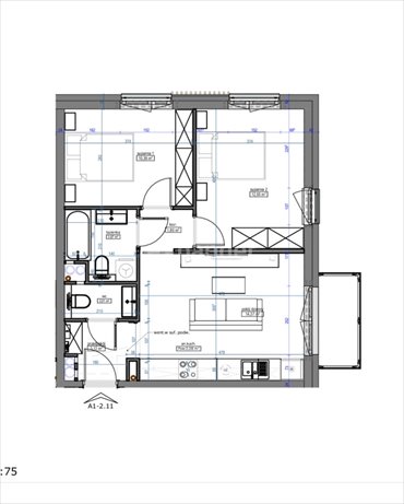 mieszkanie na sprzedaż 51m2 mieszkanie Poznań, Naramowice, Naramowicka