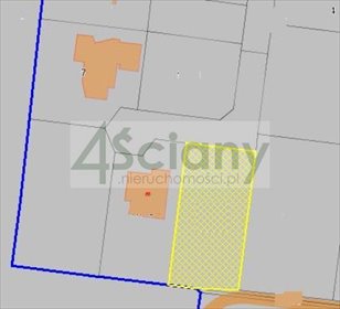 Polecam działkę 1153 m² w Ursynowie z planem zagospodarowania działka Warszawa, Ursynów
