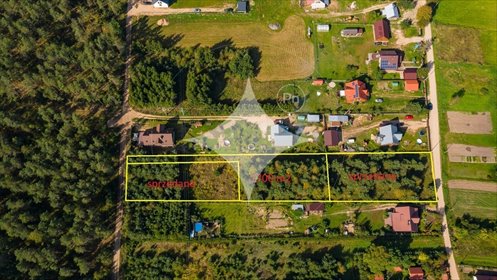 działka na sprzedaż 1700m2 działka Załuki