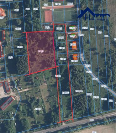 Do sprzedania działka 16 565 m² z planem zabudowy w Janowie działka Janów, Warszawska