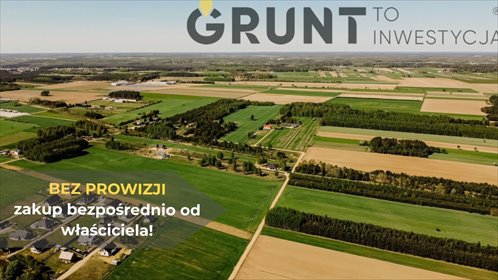Na sprzedaż działka 1478 m² przy lesie z widokiem i dobrym dojazdem działka Anusin